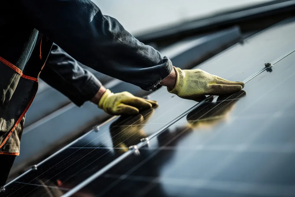 Panneaux photovoltaïques à Waremme
